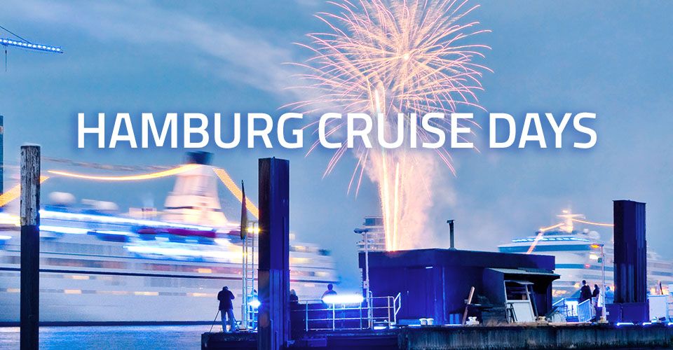 Hamburg Cruise Days mit Höhenfeuerwerk