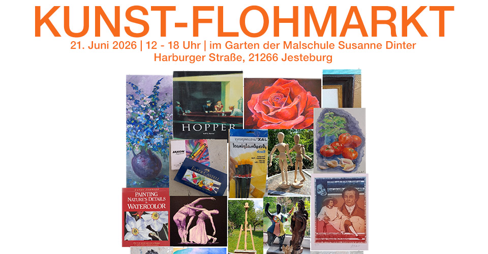Kunst-Flohmarkt Malschule Susanne Dinter Jesteburg