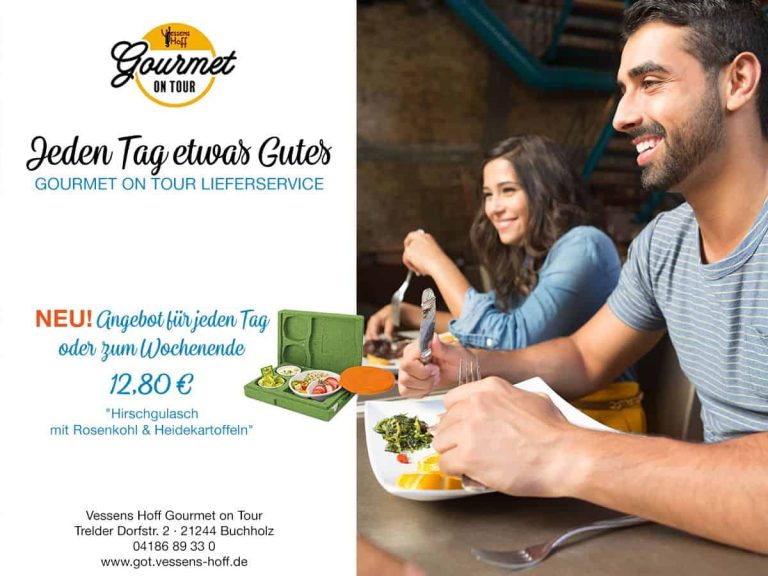 Frisches Mittagessen in die Firma geliefert - Gourmet on Tour