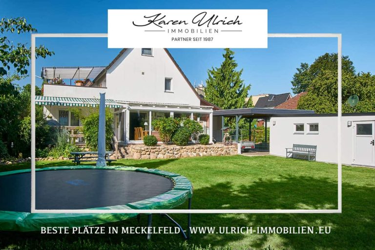 Einfamilienhaus mit Wintergarten und Garten Karen Ulrich Immobilien Angebot