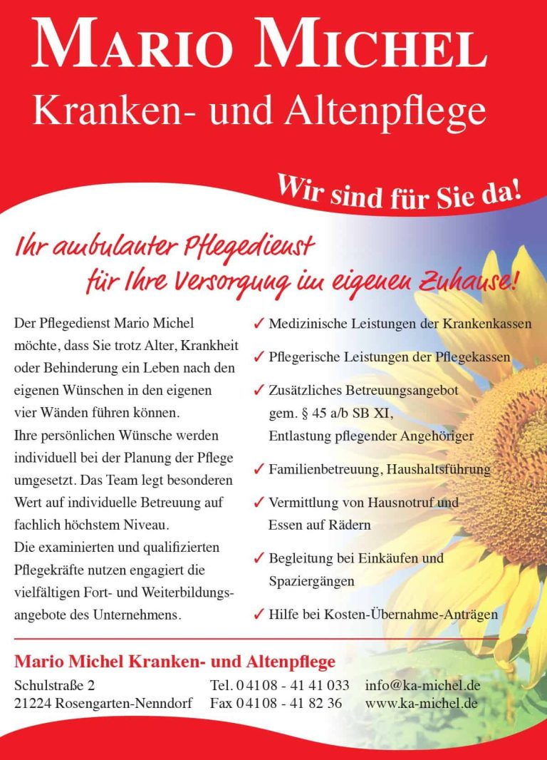 Wir sind für Sie da!