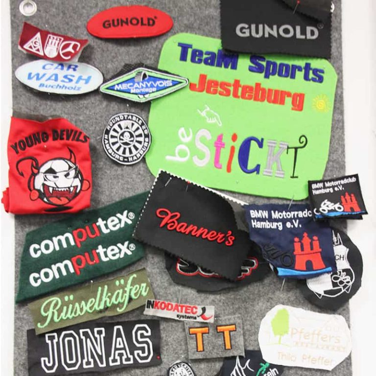 Stickmuster Team Sports Jesteburg