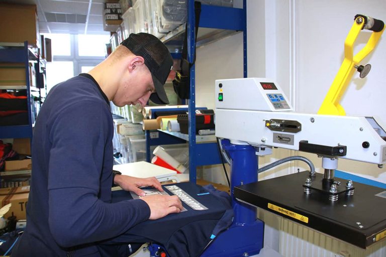 Trikot Bedruckung bei Team Sports Jesteburg