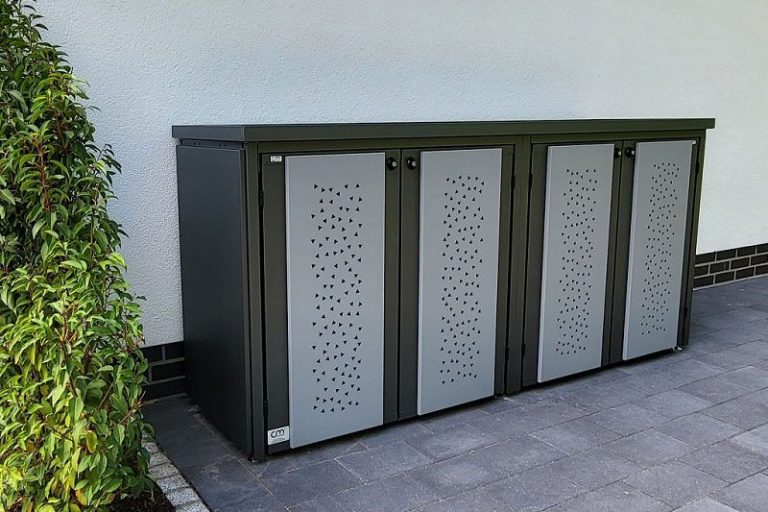 comodul Gerätehäuser mit Dachbegrünung