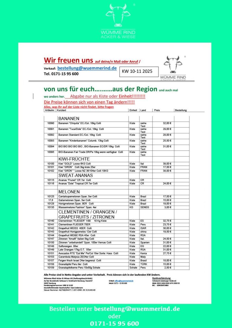 Geflügel aus Polen