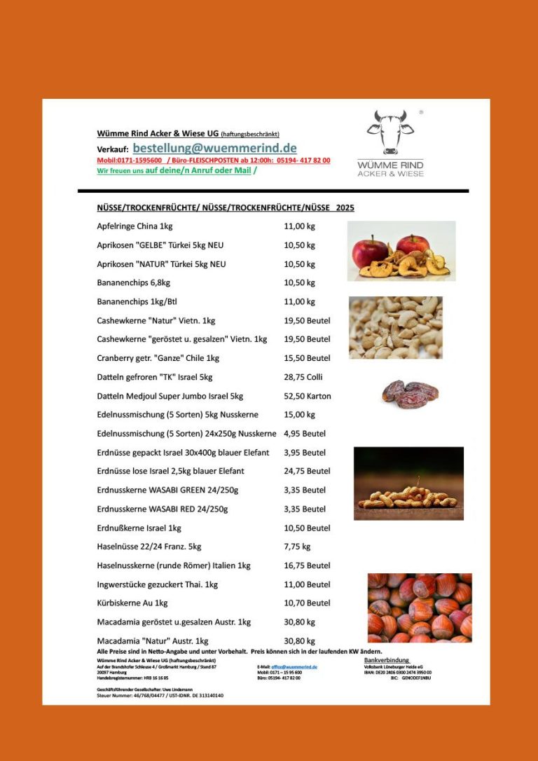Wümme Rind Acker & Wiese UG (haftungsbeschränkt)