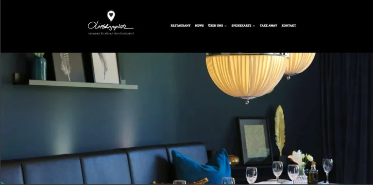WordPress-Website Restaurant Lieblingsplatz